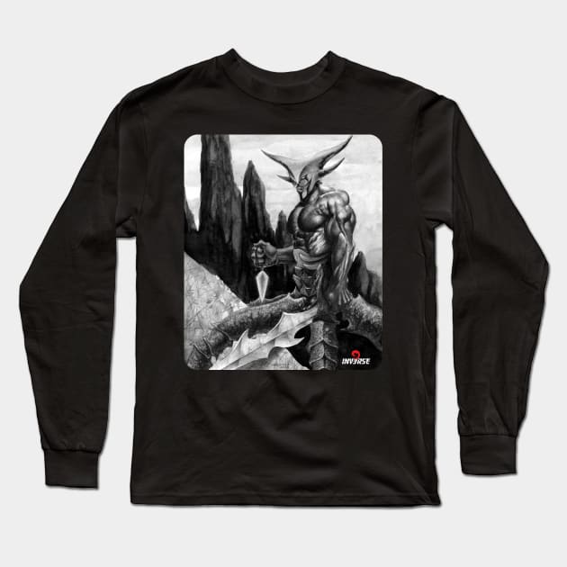 Amulet and sword Long Sleeve T-Shirt by 9inverse